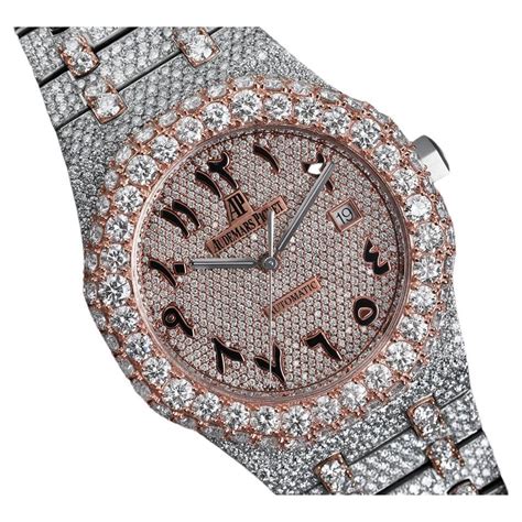 fake diamond watch amazon|iced out diamond watches price.